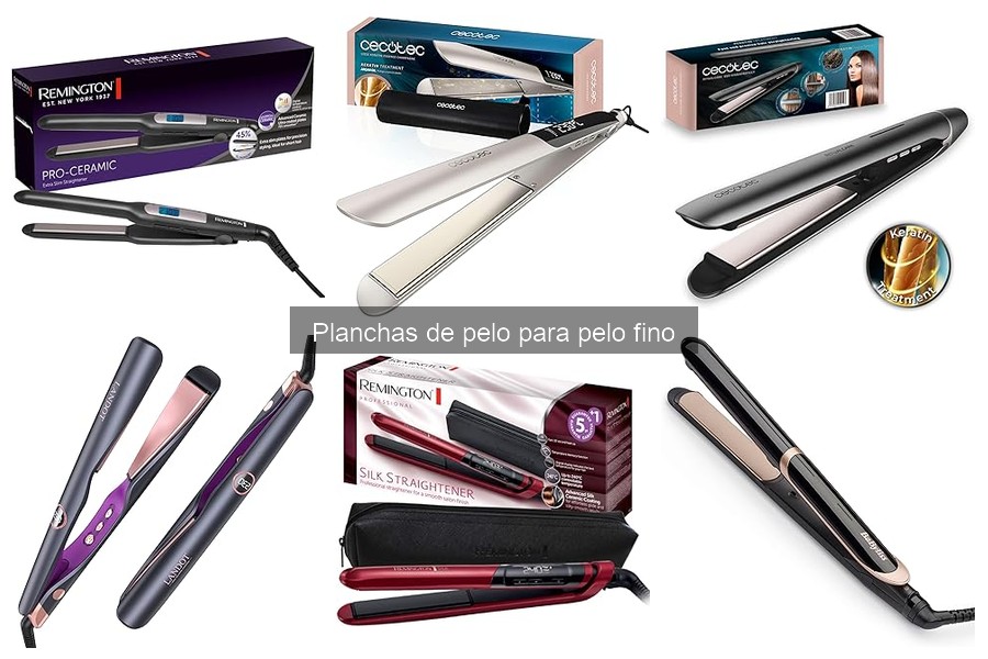 Mejores Ofertas y Precios de Planchas para Cabello Fino