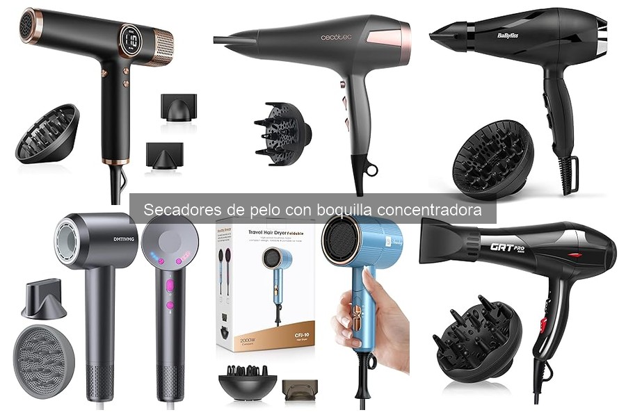 Mejores Ofertas y Precios en Secadores de Pelo con Concentrador