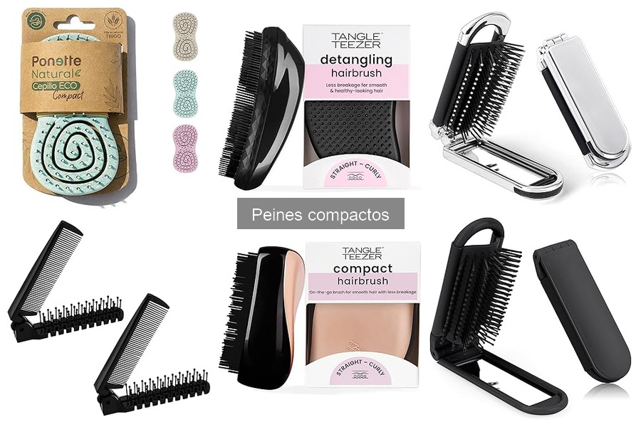Mejores peines compactos para viajes: comodidad y estilo
