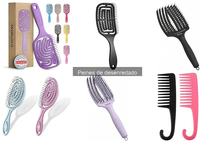 Mejores peines de desenredado para cabello rizado en 2023