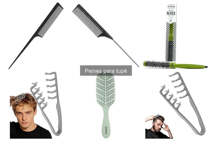 Mejores peines para tupé según tipo de cabello