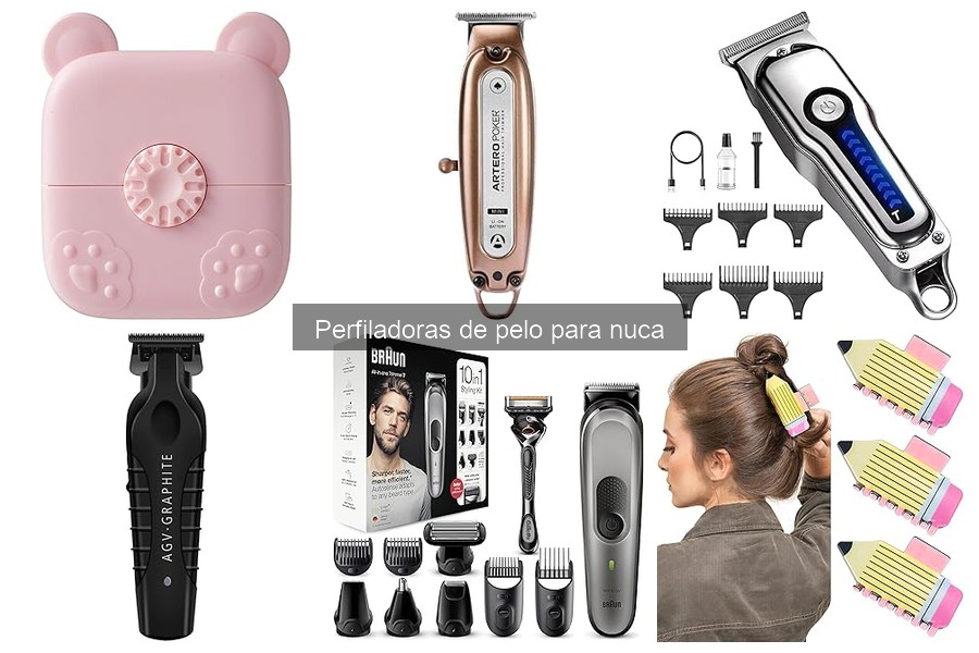 Mejores perfiladoras de pelo para nuca para principiantes