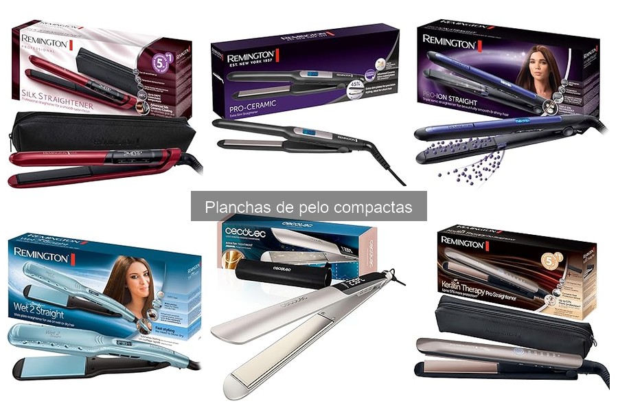 Mejores planchas de pelo compactas para viajar en 2023