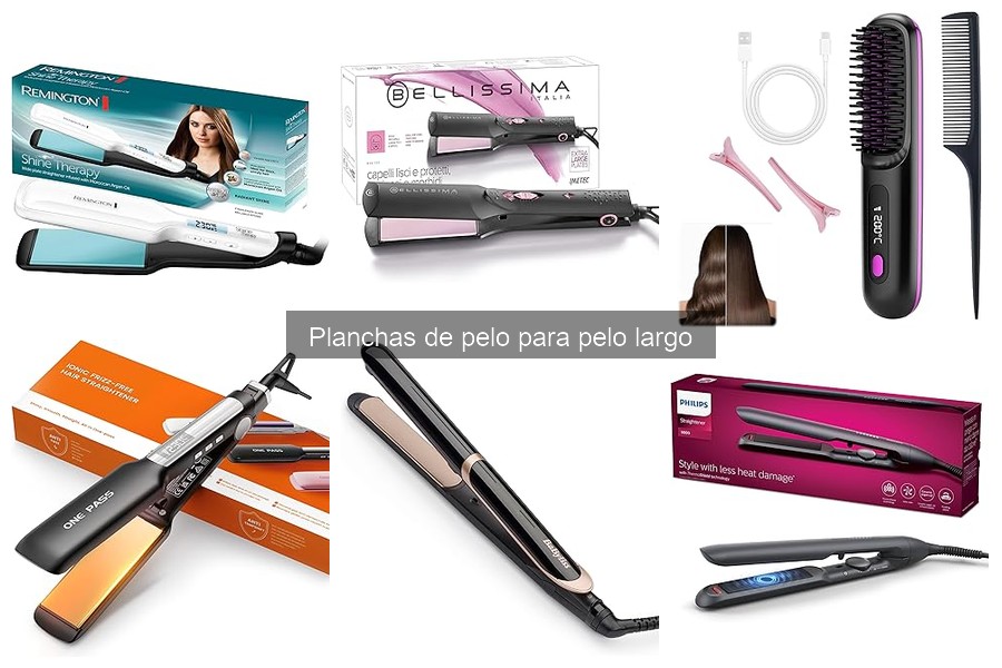 Mejores planchas de pelo con tecnología de seguridad