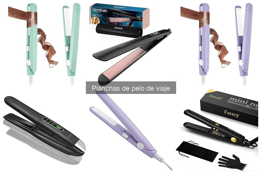 Mejores Precios y Dónde Comprar Planchas de Pelo de Viaje