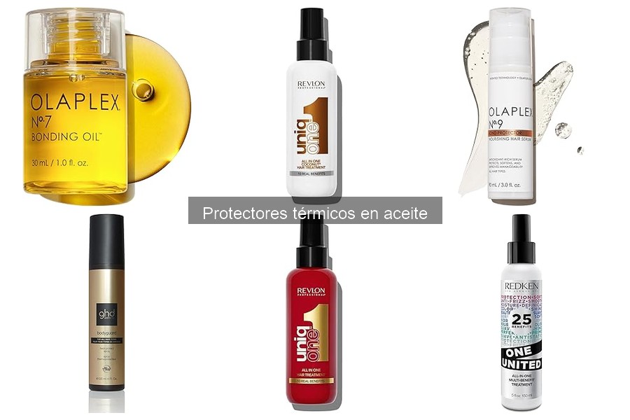 Mejores protectores térmicos en aceite para cabellos rizados