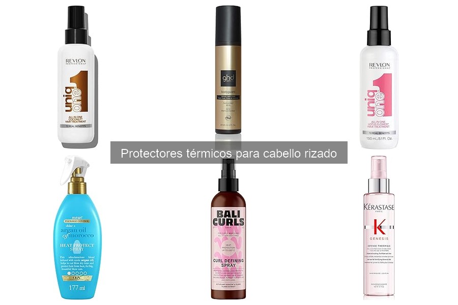 Mejores protectores térmicos para cabello rizado en 2023