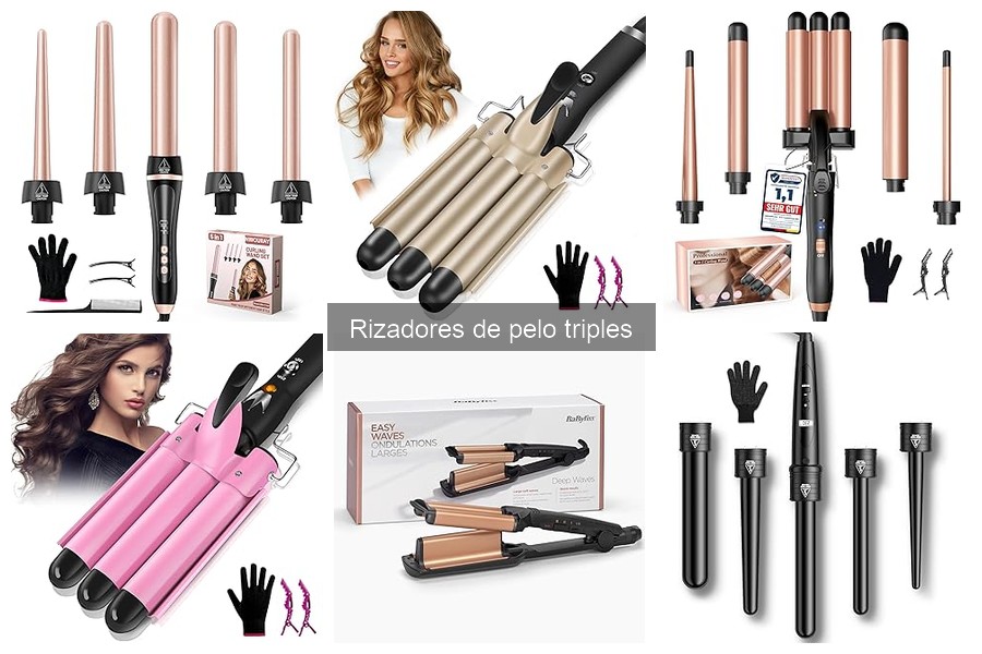 Mejores rizadores de pelo triples de 2023: guía y opiniones