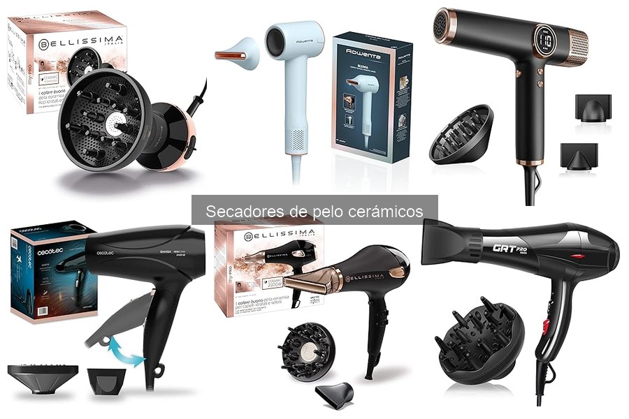 Mejores secadores de pelo cerámicos para uso doméstico