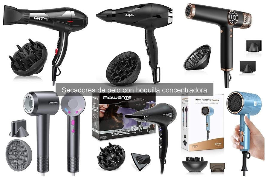 Mejores secadores de pelo con boquilla concentradora 2023