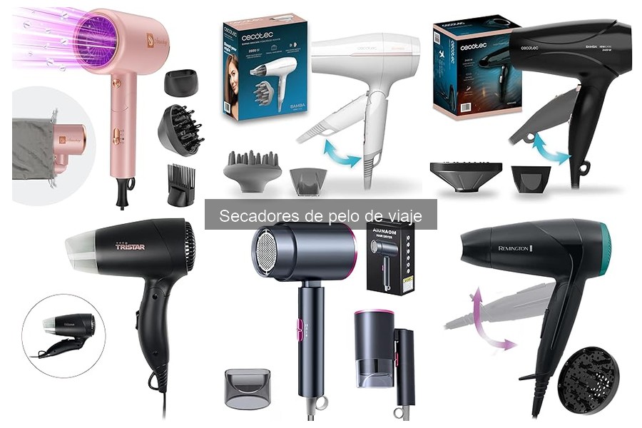 Mejores secadores de pelo de viaje para tus viajes internacionales