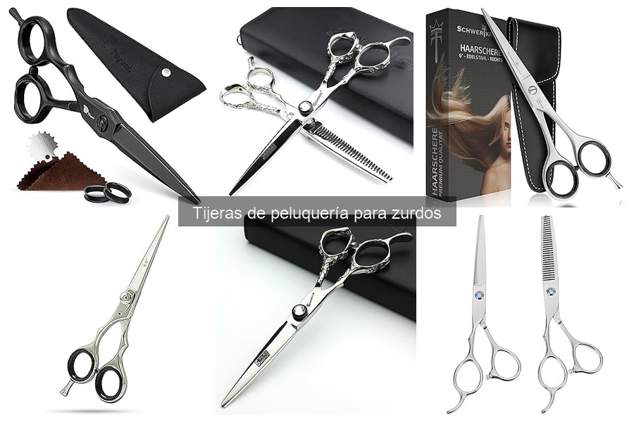 Mejores tijeras de peluquería para zurdos en 2023