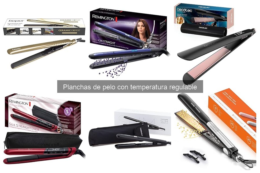 Ofertas en Planchas de Pelo con Temperatura Regulable