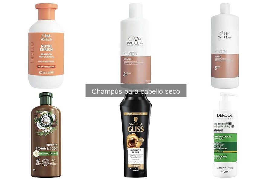 Ofertas y precios de champús para cabello seco 2023