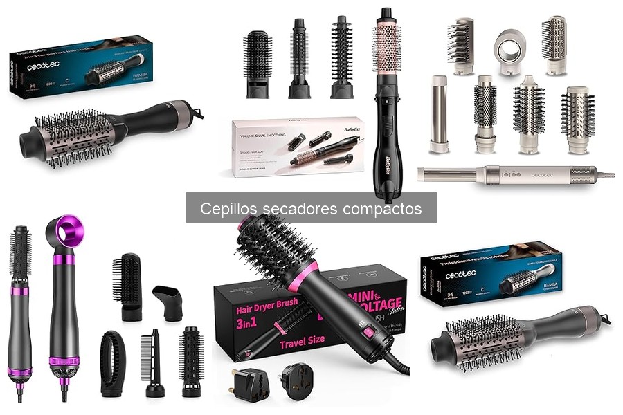 Opiniones de cepillos secadores compactos: ¿Cuál elegir?