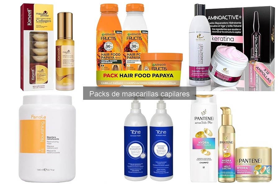 Opiniones de usuarios sobre packs de mascarillas capilares