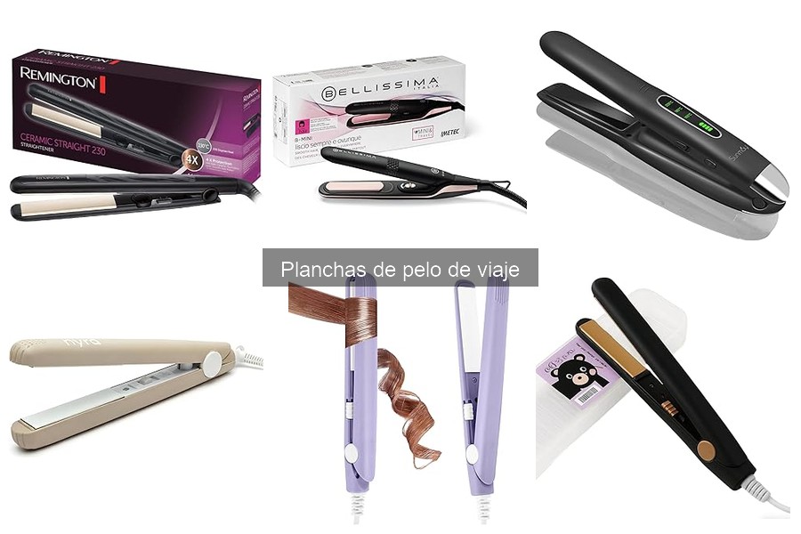 Opiniones de usuarios sobre planchas de pelo de viaje
