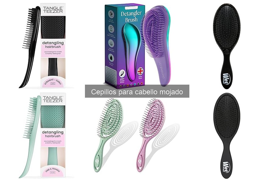 Opiniones sobre cepillos para cabello mojado de marcas populares