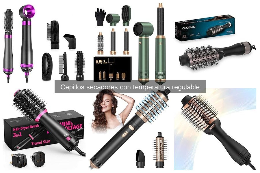 Opiniones sobre cepillos secadores con temperatura regulable