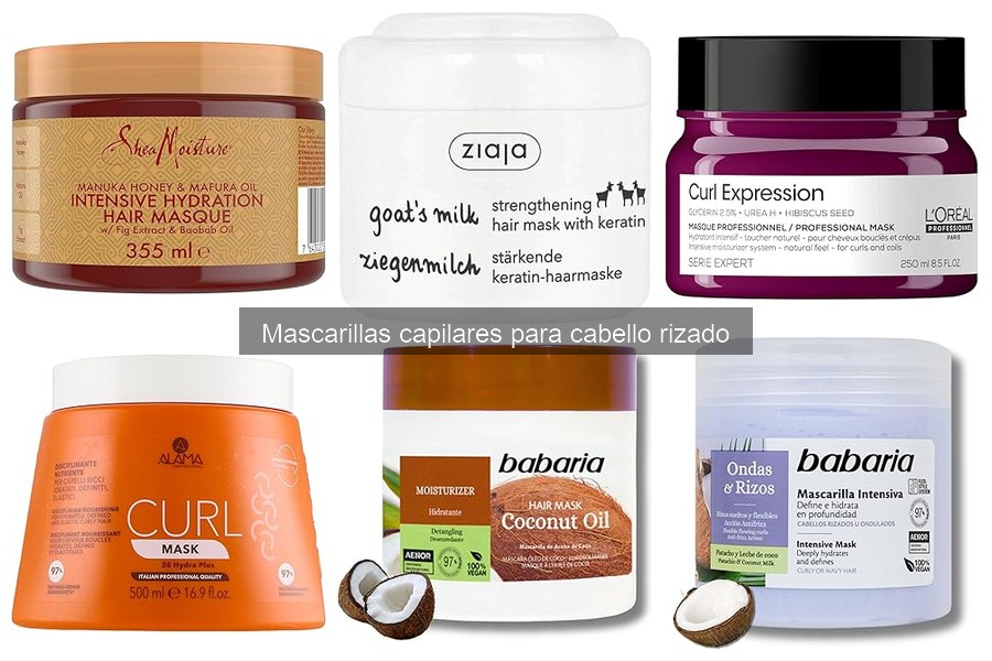 Opiniones sobre las mejores mascarillas para cabello rizado