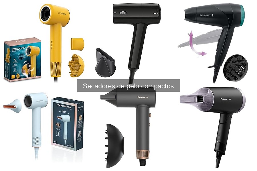Opiniones sobre los Mejores Secadores de Pelo Compactos