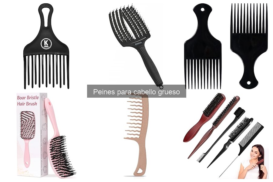 Opiniones sobre peines para cabello grueso: ¿Cuál elegir?