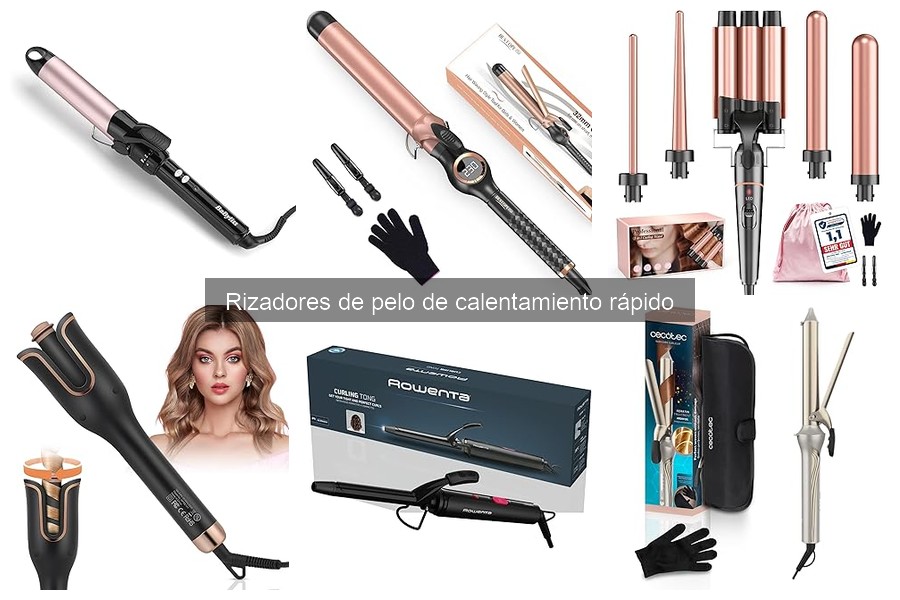Opiniones sobre rizadores de pelo de calentamiento rápido