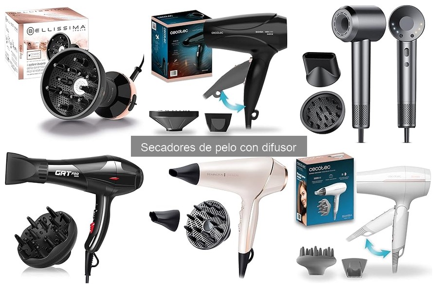 Opiniones sobre secadores de pelo con difusor: reseñas útiles