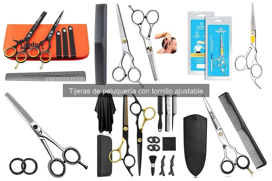 Opiniones sobre Tijeras de Peluquería con Tornillo Ajustable