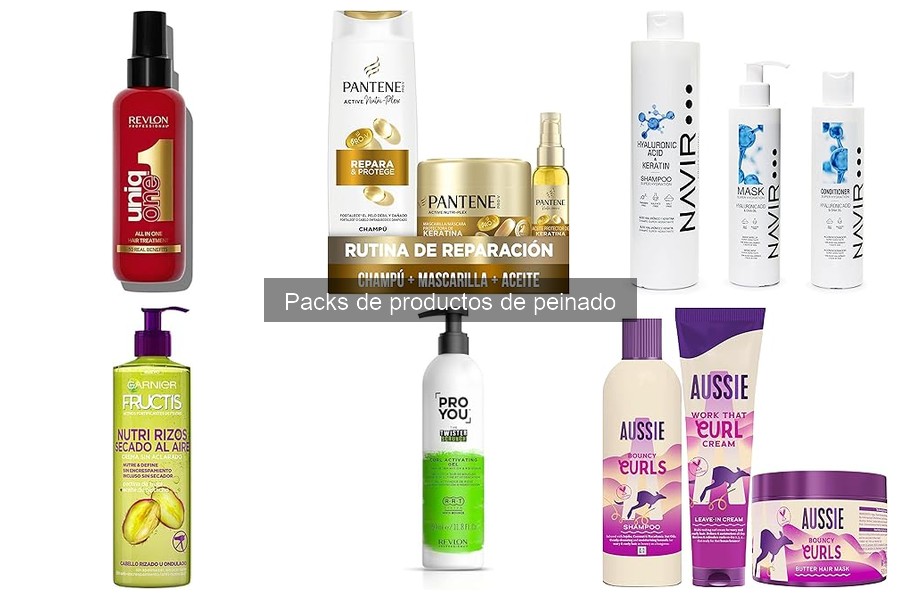 Packs de peinado naturales para cuidar tu cabello