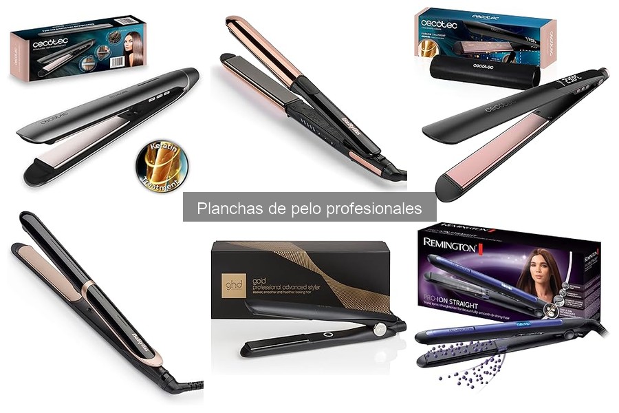 Planchas de Pelo Profesionales: ¿Son Para Todos los Tipos de Cabello?