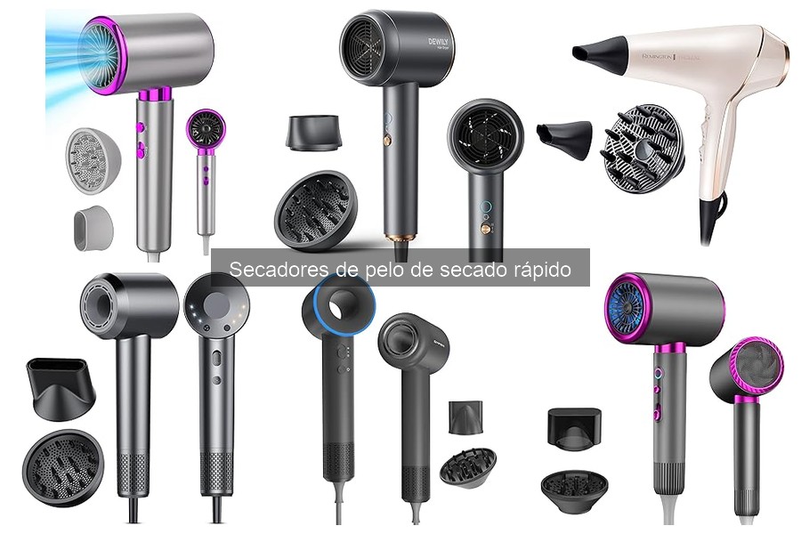 ¿Por qué elegir un secador de pelo de secado rápido?