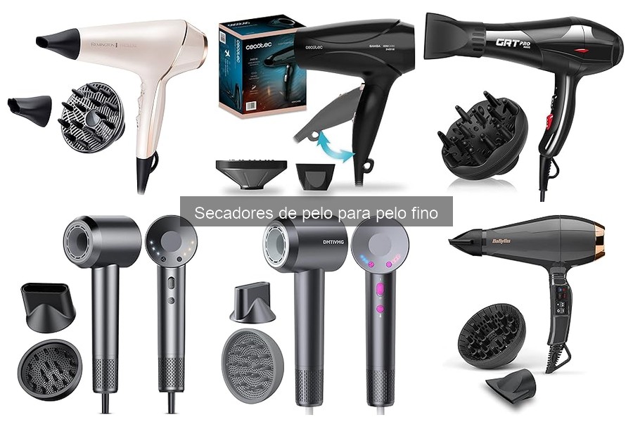 Potencia Ideal para Secadores de Pelo Fino: ¿Cuánto Necesitas?
