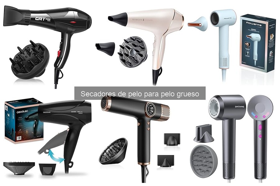 Precio promedio de secadores para cabello grueso
