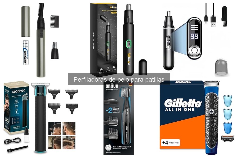 Precios de perfiladoras de pelo para patillas y dónde comprarlas