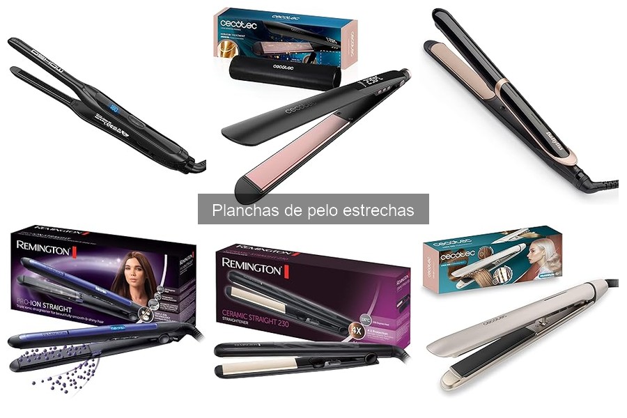 Precios de Planchas de Pelo Estrechas en Amazon: Comparativa 2023