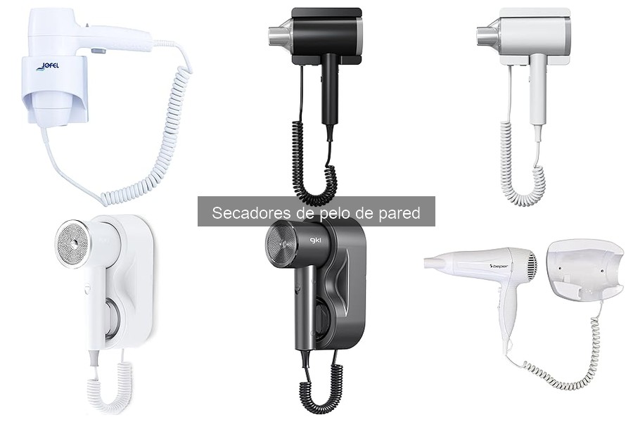 Precios y dónde comprar secadores de pelo de pared