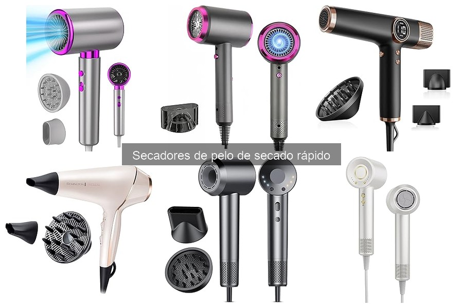 Preguntas Frecuentes sobre Secadores de Pelo de Secado Rápido