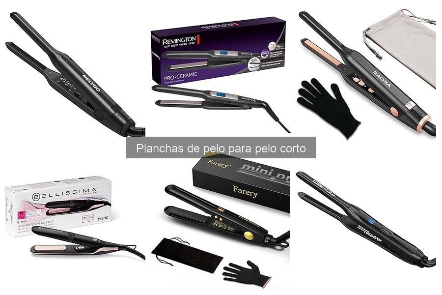 Problemas comunes al usar planchas de pelo corto y soluciones
