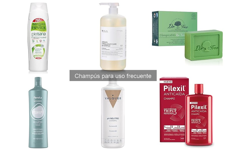 Problemas comunes con champús de uso frecuente y soluciones