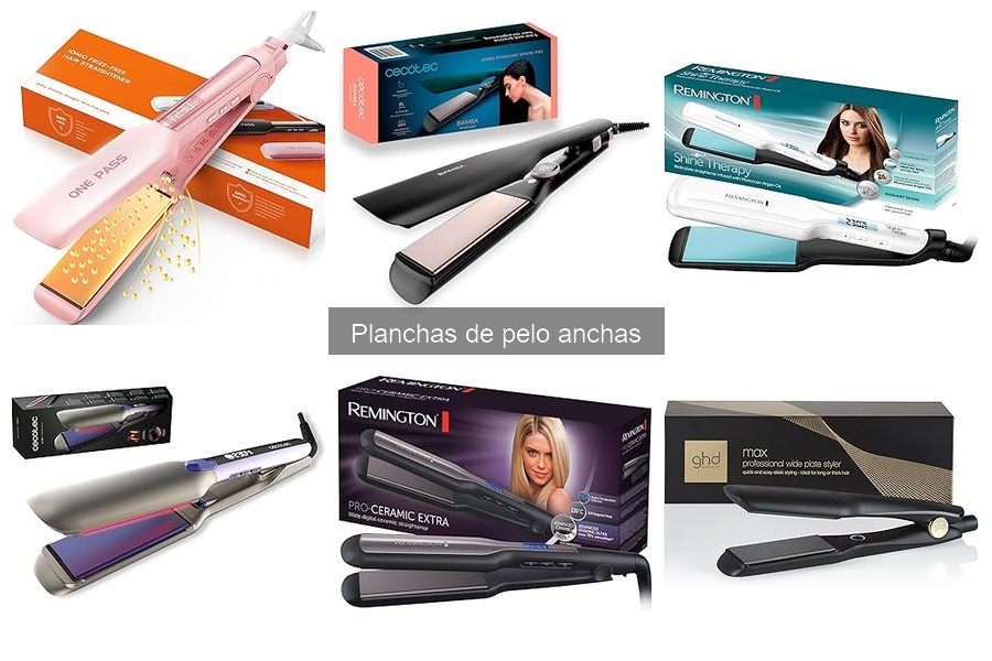 Problemas comunes con planchas de pelo anchas y soluciones