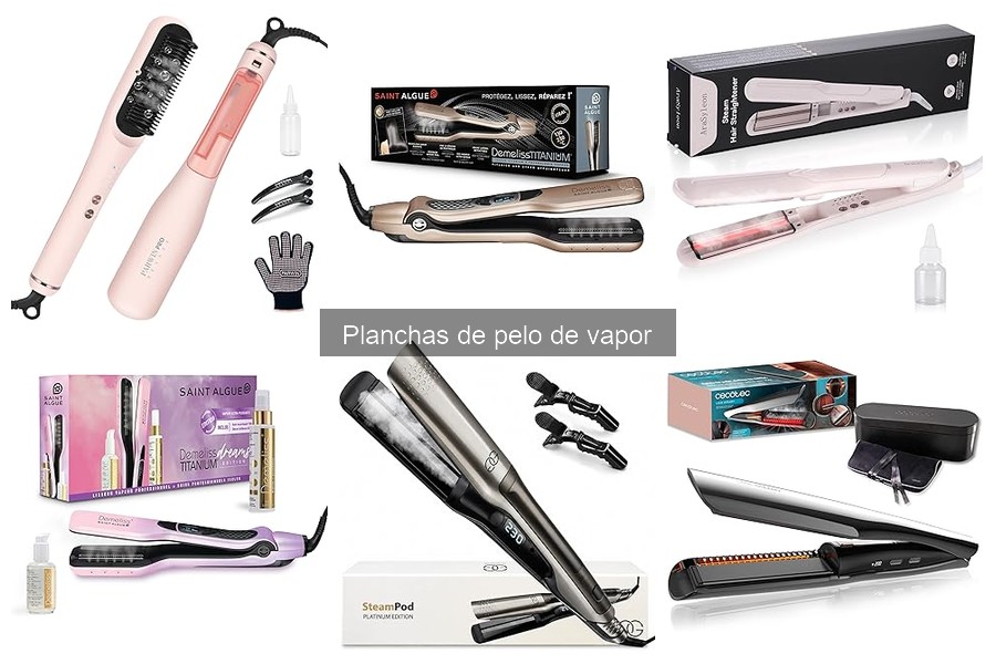 Problemas comunes y soluciones para planchas de pelo de vapor