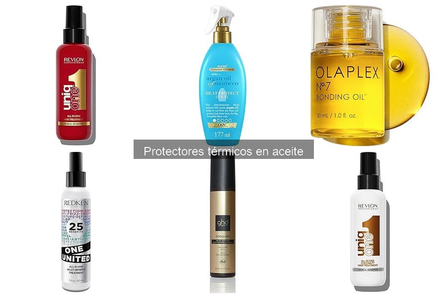 Protectores térmicos en aceite: ¿son buenos para cabello graso?
