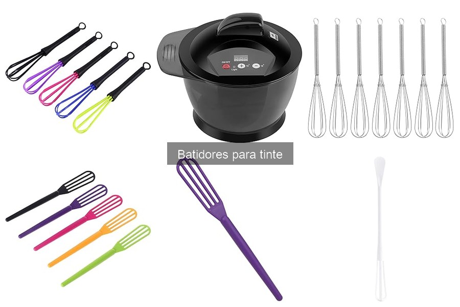 ** ¿Qué es un batidor para tinte? Guía y aplicaciones