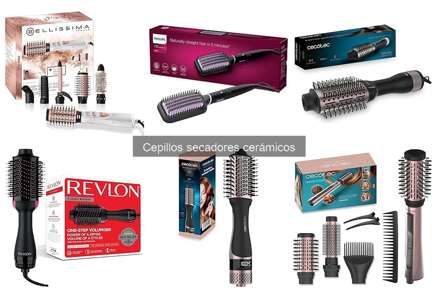 ¿Qué es un cepillo secador cerámico? Beneficios y características