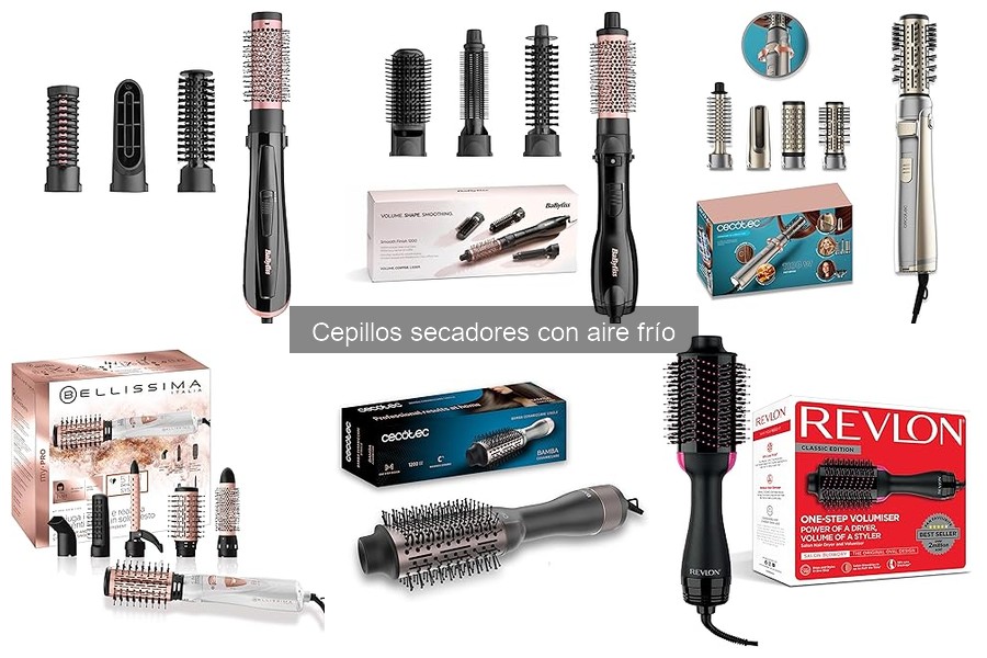 ¿Qué es un cepillo secador con aire frío? Descubre sus ventajas