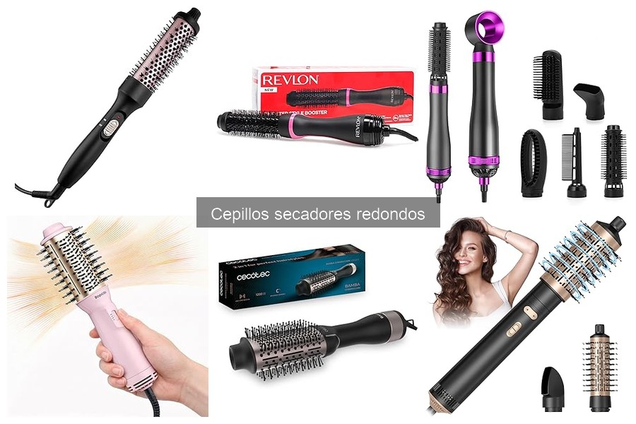 Qué es un cepillo secador redondo: características y funcionamiento