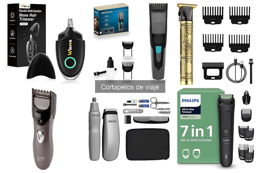 ¿Qué es un cortapelos de viaje? Características y beneficios