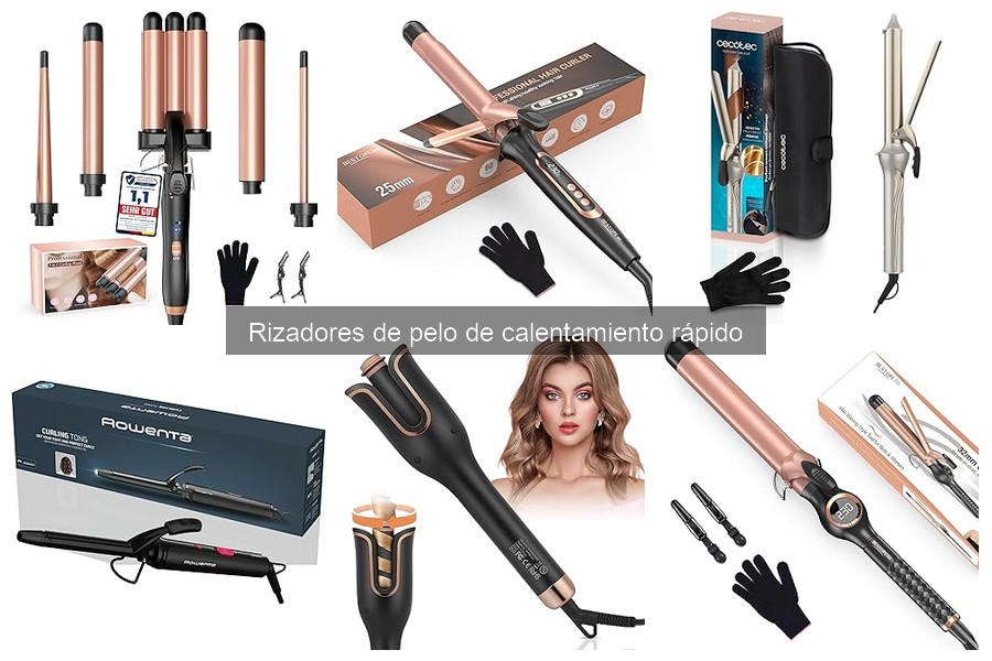¿Qué es un rizador de pelo de calentamiento rápido?