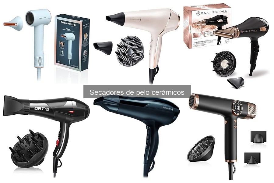 ¿Qué es un secador de pelo cerámico? Beneficios y características